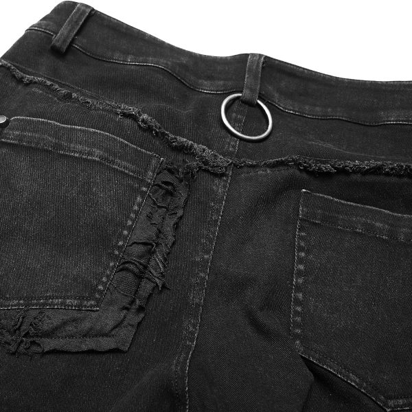 Authentic Original licence PUNK RAVE Pantalon ‘The Dark Tower’ Noir 20