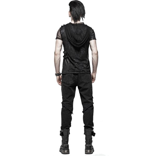 Authentic Original licence PUNK RAVE Pantalon ‘The Dark Tower’ Noir 4