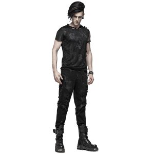 Authentic Original licence PUNK RAVE Pantalon ‘The Dark Tower’ Noir 28