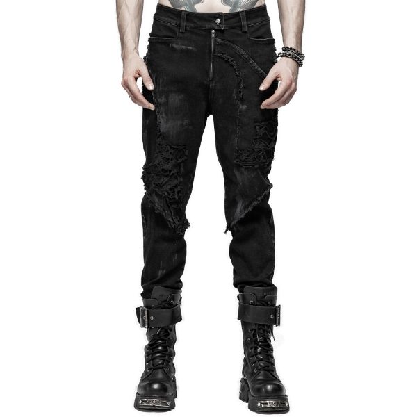 Authentic Original licence PUNK RAVE Pantalon ‘The Dark Tower’ Noir 7