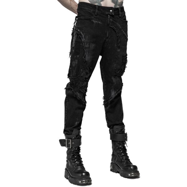 Authentic Original licence PUNK RAVE Pantalon ‘The Dark Tower’ Noir 9