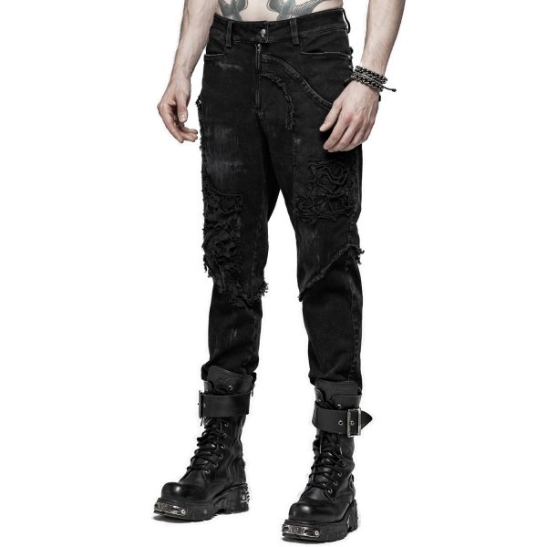 Authentic Original licence PUNK RAVE Pantalon ‘The Dark Tower’ Noir 10