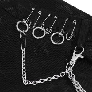 DEVIL FASHION Pantalon ‘Thorne’ Noir Pour Femmes styles dernier cri 57