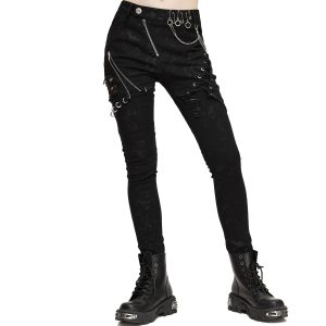 DEVIL FASHION Pantalon ‘Thorne’ Noir Pour Femmes styles dernier cri 27