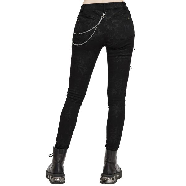 DEVIL FASHION Pantalon ‘Thorne’ Noir Pour Femmes styles dernier cri 6