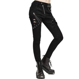 DEVIL FASHION Pantalon ‘Thorne’ Noir Pour Femmes styles dernier cri 31