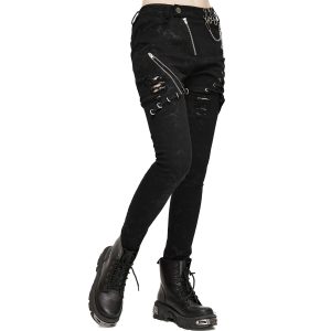 DEVIL FASHION Pantalon ‘Thorne’ Noir Pour Femmes styles dernier cri 33