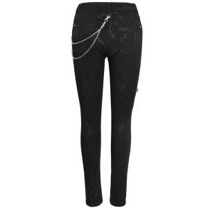 DEVIL FASHION Pantalon ‘Thorne’ Noir Pour Femmes styles dernier cri 39