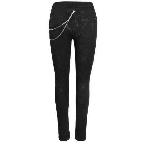 DEVIL FASHION Pantalon ‘Thorne’ Noir Pour Femmes styles dernier cri 11