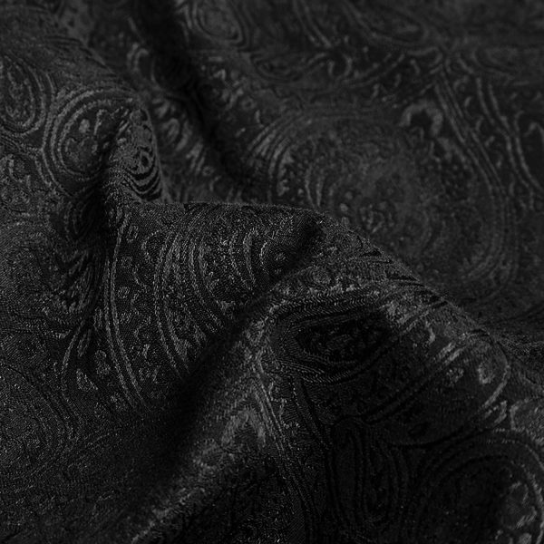 PUNK RAVE Pantalon ‘Torero’ En Brocart Noir vente pas cher 20