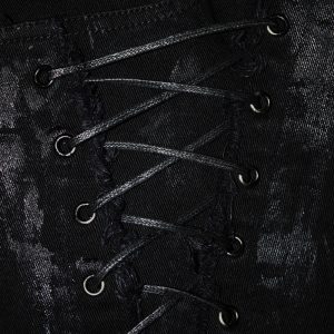 offre spéciale DEVIL FASHION Pantalon ‘Wasteland’ Noir Pour Femmes 53