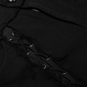 Nouveau PUNK RAVE Pantalon ‘Wolfram’ Noir 53