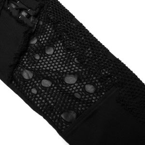 Nouveau PUNK RAVE Pantalon ‘Wolfram’ Noir 55