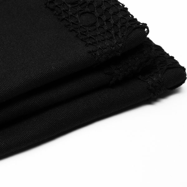 Nouveau PUNK RAVE Pantalon ‘Wolfram’ Noir 20