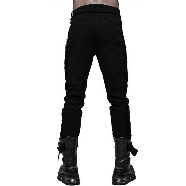 Nouveau PUNK RAVE Pantalon ‘Wolfram’ Noir 12