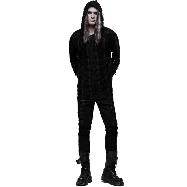 Nouveau PUNK RAVE Pantalon ‘Wolfram’ Noir 3