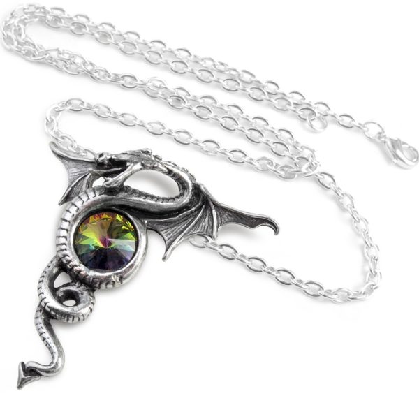 ALCHEMY GOTHIC Pendentif ‘Anguis Aeternus’ a Prix Discount 3