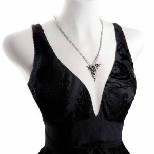 ALCHEMY GOTHIC Pendentif ‘Anguis Aeternus’ a Prix Discount 9