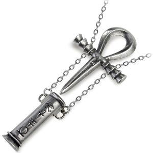 Officielle ALCHEMY GOTHIC Pendentif ‘Ankh Of The Dead’ 10