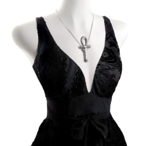 Officielle ALCHEMY GOTHIC Pendentif ‘Ankh Of The Dead’ 12