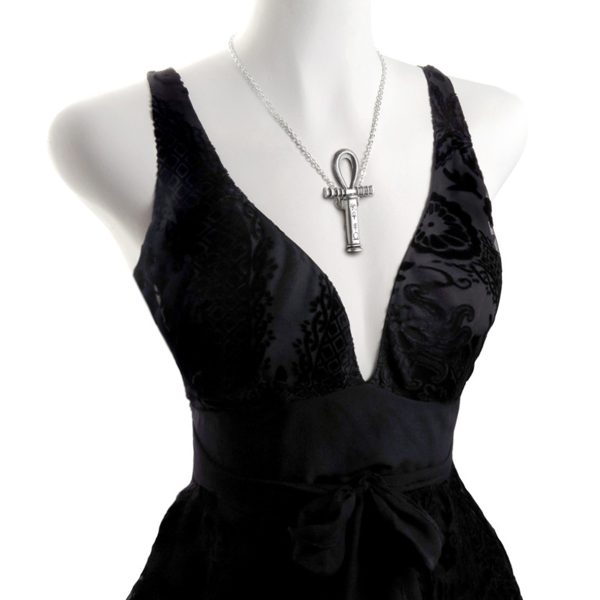 Officielle ALCHEMY GOTHIC Pendentif ‘Ankh Of The Dead’ 5