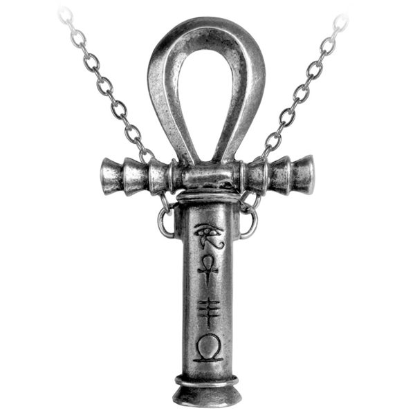 Officielle ALCHEMY GOTHIC Pendentif ‘Ankh Of The Dead’ 1