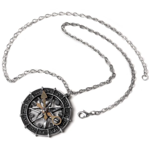 ALCHEMY GOTHIC Pendentif ‘Astro-Lunial Compass’ comparez les prix 3