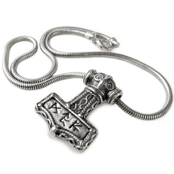 Alchemy Metal-Wear Pendentif ‘Bindrune Hammer’ Nouvelle tendance 3