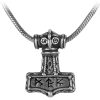 Alchemy Metal-Wear Pendentif ‘Bindrune Hammer’ Nouvelle tendance 11