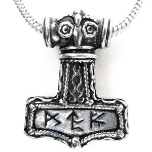 Alchemy Metal-Wear Pendentif ‘Bindrune Hammer’ Nouvelle tendance 10