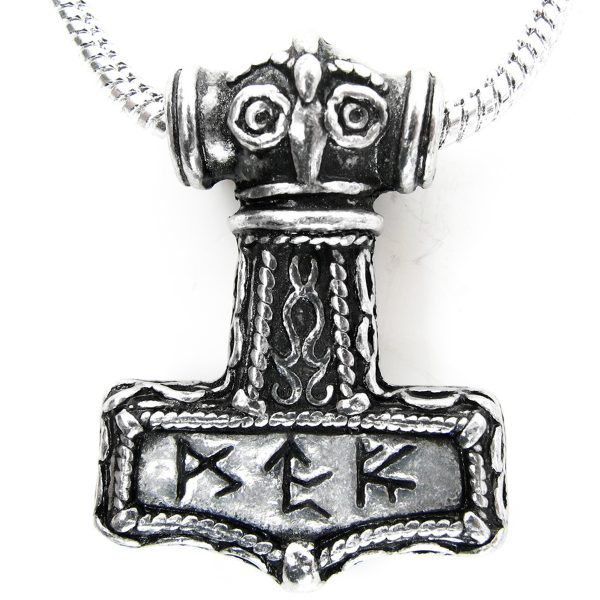 Alchemy Metal-Wear Pendentif ‘Bindrune Hammer’ Nouvelle tendance 4