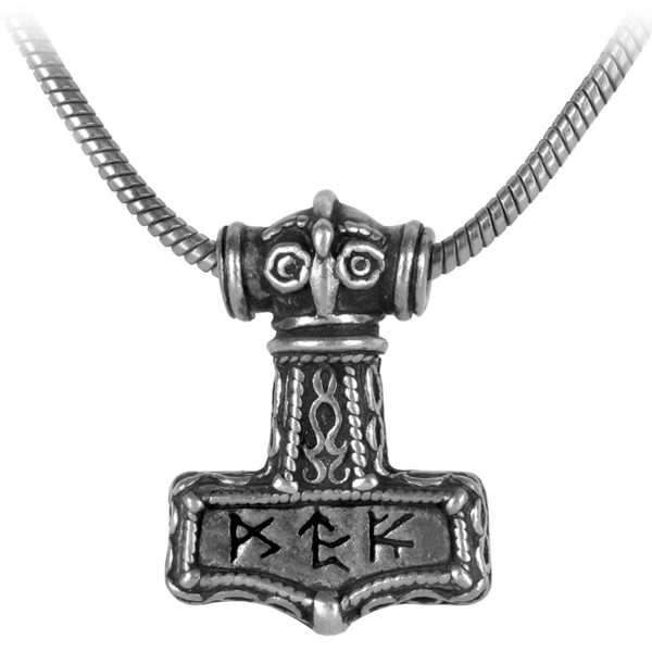 Alchemy Metal-Wear Pendentif ‘Bindrune Hammer’ Nouvelle tendance 1