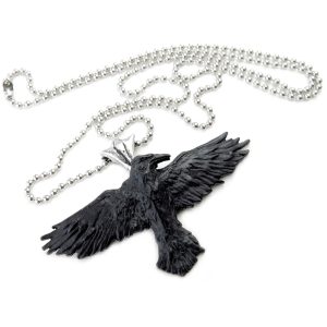 Prestation Et Rapide Alchemy Metal-Wear Pendentif ‘Black Raven’ 7