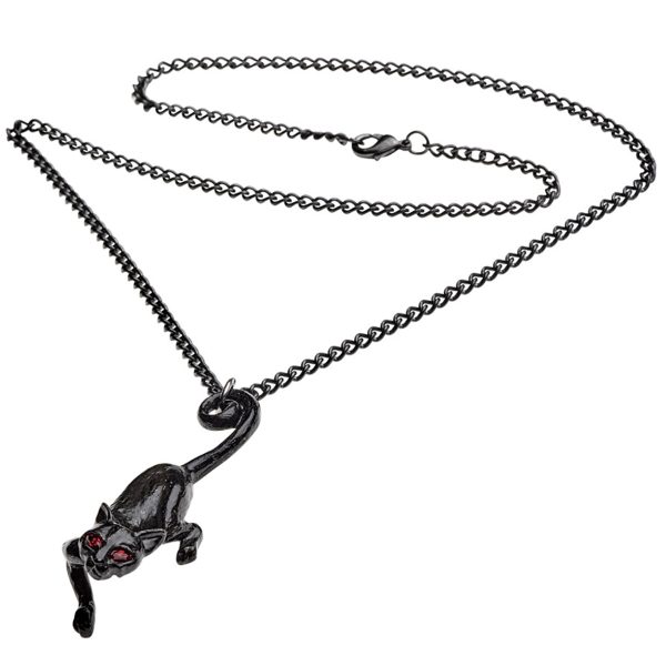 mode pas cher ALCHEMY GOTHIC Pendentif ‘Cat Sith’ 3
