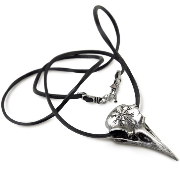 Alchemy Metal-Wear Pendentif ‘Helm Of Awe Ravenskull’ Nouveau 3