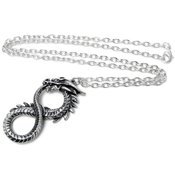 magasin paris ALCHEMY GOTHIC Pendentif ‘Infinity Dragon’ 3