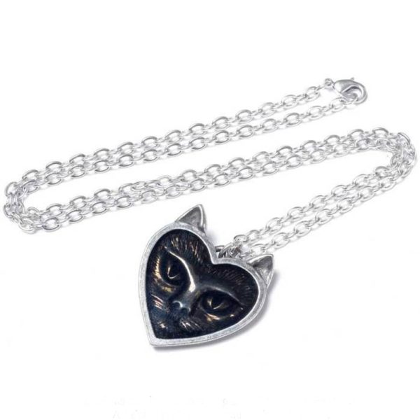 exclusivement disponibles ALCHEMY GOTHIC Pendentif ‘Love Cat’ 3