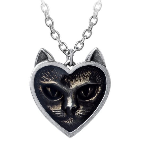 exclusivement disponibles ALCHEMY GOTHIC Pendentif ‘Love Cat’ 1