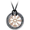 Alchemy Metal-Wear Pendentif ‘Niu Heimar Vegvisir’ Nouveau 10