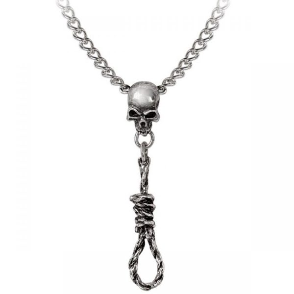 marque pas cher ALCHEMY GOTHIC Pendentif ‘Noose Around Your Neck’ 1