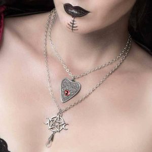 prix pas cher ALCHEMY GOTHIC Pendentif ‘Petit Ouija’ 9