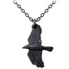 soldes de Noël ALCHEMY GOTHIC Pendentif ‘Ravenine’ 8