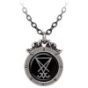 ALCHEMY GOTHIC Pendentif ‘Seal Of Lucifer’ boutique en ligne france 17