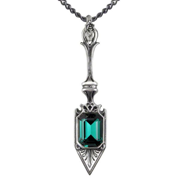 ALCHEMY GOTHIC Pendentif ‘Sucre Vert Absinthe Spoon’ Nouveau 1
