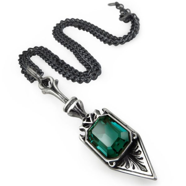 ALCHEMY GOTHIC Pendentif ‘Sucre Vert Absinthe Spoon’ Nouveau 3