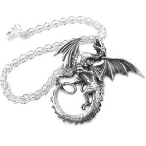 vente pas cher en ligne ALCHEMY GOTHIC Pendentif ‘The Whitby Wyrm’ 7