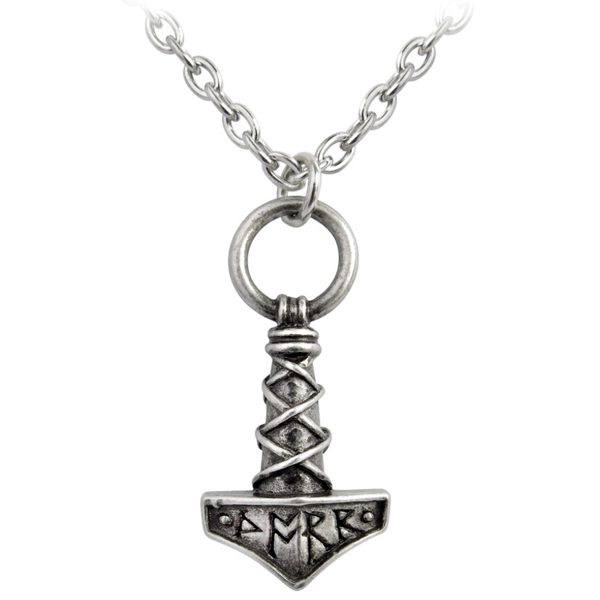 ALCHEMY GOTHIC Pendentif ‘Thor’s Hammer Amulet’ ﻿soldes 1