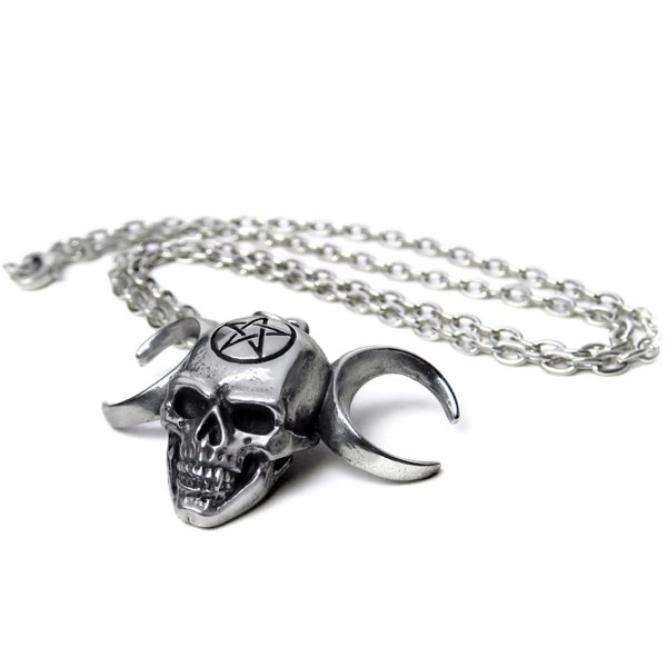 ALCHEMY GOTHIC Pendentif ‘Truinity Skull’ dernières 3