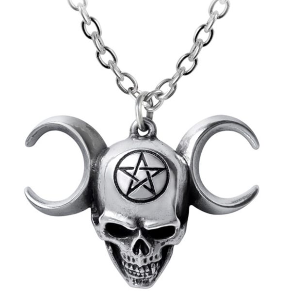 ALCHEMY GOTHIC Pendentif ‘Truinity Skull’ dernières 1