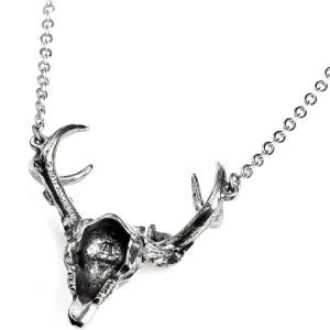 Réductions ALCHEMY GOTHIC Pendentif ‘White Hart, Black Rose’ 10